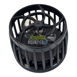 Jecod DMP Wavemaker motor view featuring design for marine and freshwater aquariums, showcasing durability and control features.