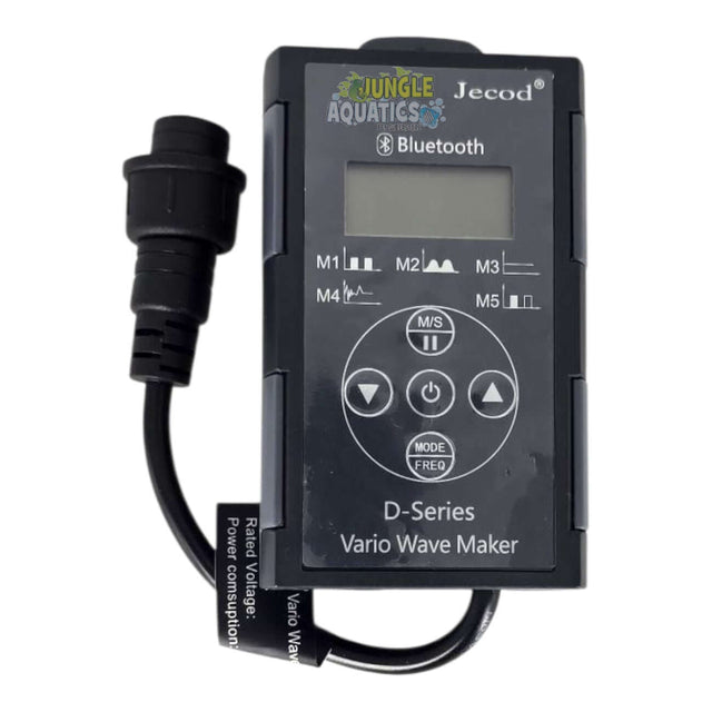 Jecod DMP Vario Wave Maker controller with Bluetooth and LCD display for aquariums.