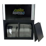 Kraken Aquarium Pro with Sump and Cabinet showcasing premium Starfire glass and integrated filtration system.