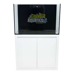 Kraken Aquarium Pro with Sump and Cabinet, featuring premium Starfire glass and sleek design for crystal-clear viewing.