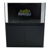Kraken Aquarium Pro with Sump and Cabinet in sleek black finish, showcasing premium Starfire glass design.