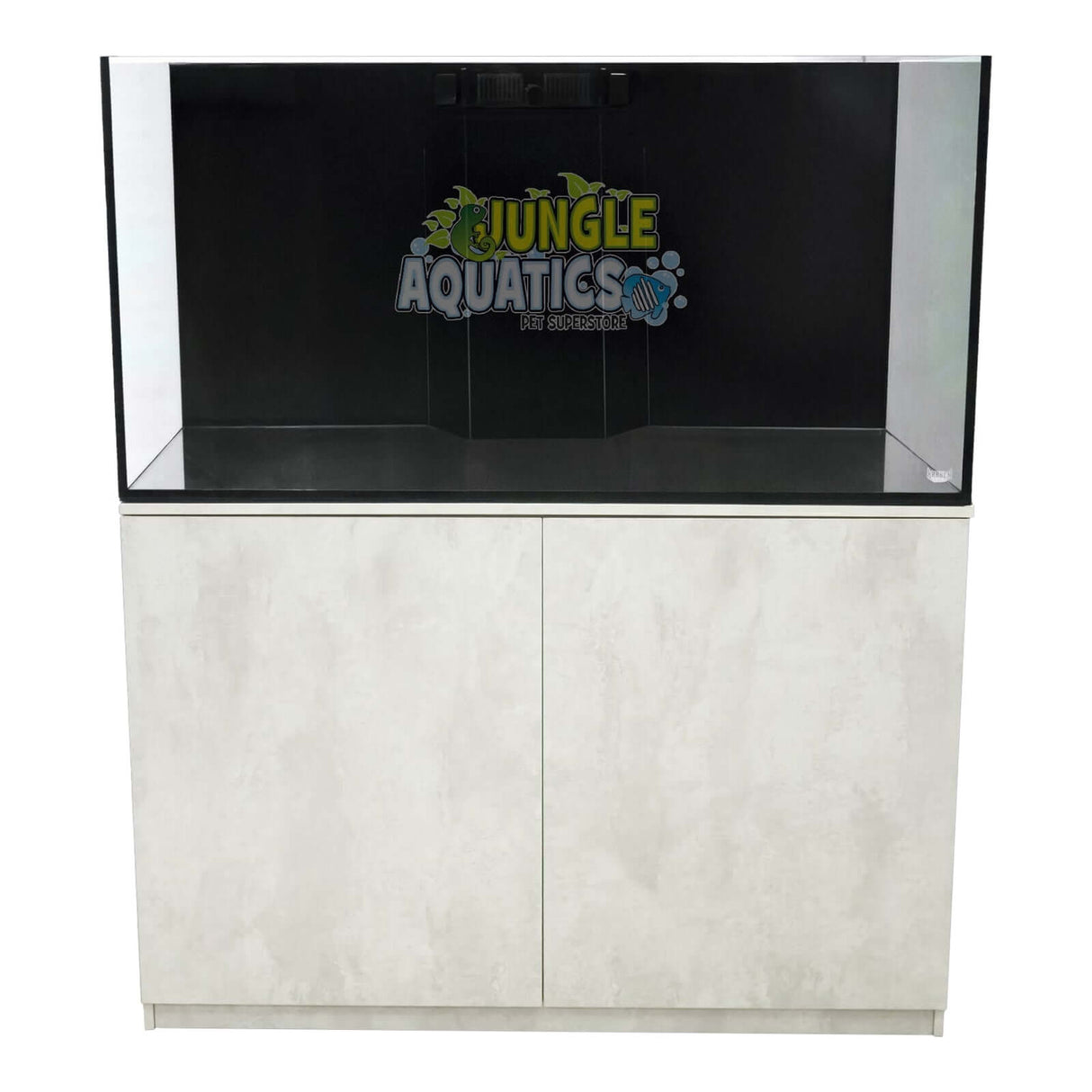 Kraken Aquarium with Sump and Cabinet showcasing premium Starfire glass and a contemporary design.