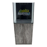 Kraken Aquarium with Sump and Cabinet featuring premium Starfire glass and modern wooden cabinet design.