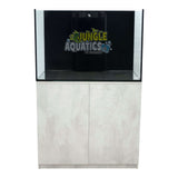 Kraken Aquarium with Sump and Cabinet made of premium Starfire glass, featuring a sleek design and integrated filtration.