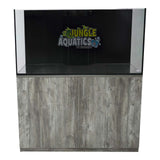 Kraken Aquarium with sump, premium Starfire glass, sleek design, and cabinet for stunning aquatic displays.