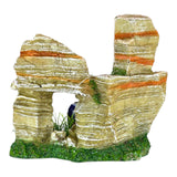 Layered Balancing Rocks Aquarium Ornament resembling natural rock formations for aquatic habitats.