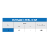 Rogz Small Lighthouse size guide: 20 cm, 8 inches, LH01