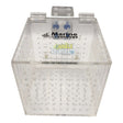 Marine Sources Fish Isolation Box for aquatic environments, transparent design with ventilation for optimal fish care.