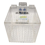 Marine Sources Fish Isolation Box for aquatic environments, transparent design with ventilation for optimal fish care.