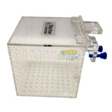 Marine Sources Fish Isolation Box for aquarium use, measures 105mm x 105mm x 105mm, ideal for isolating fish.