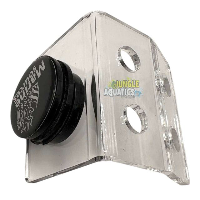 Marine Sources Magnetic Coral Bracket CRB-M-4B - 4 pc frag plug for SPS corals, durable and clear design.