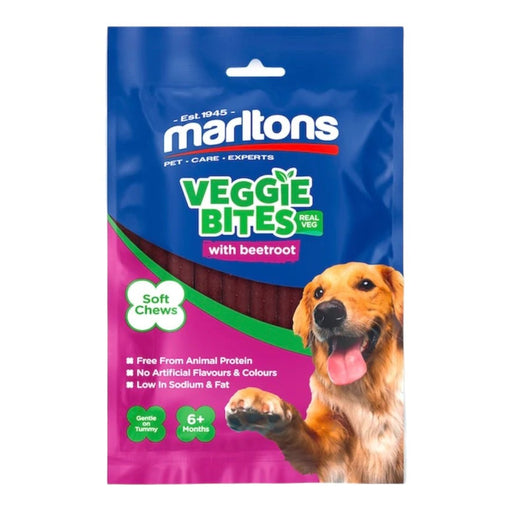 Marltons Veggie Bites Beetroot Dog Treat - Buy Online - Jungle Aquatics