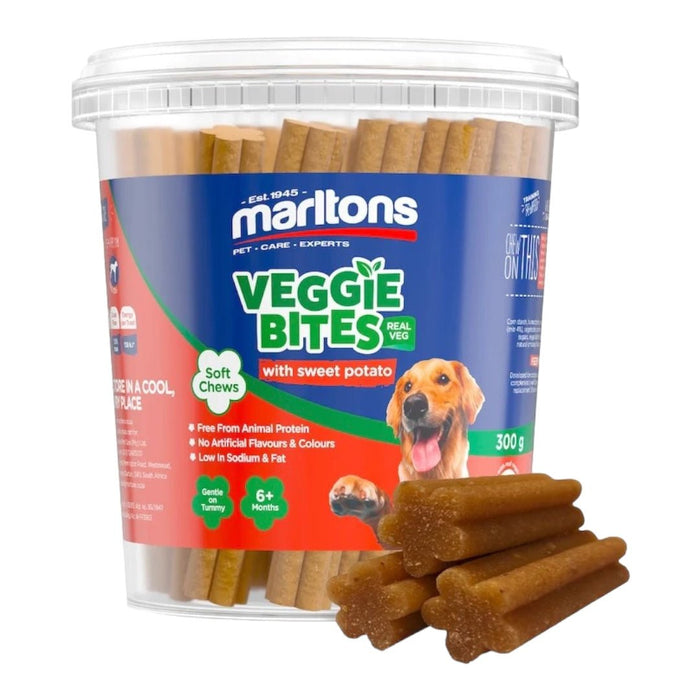 Marltons Veggie Bites Sweet Potato Dog Treat - Buy Online - Jungle Aquatics