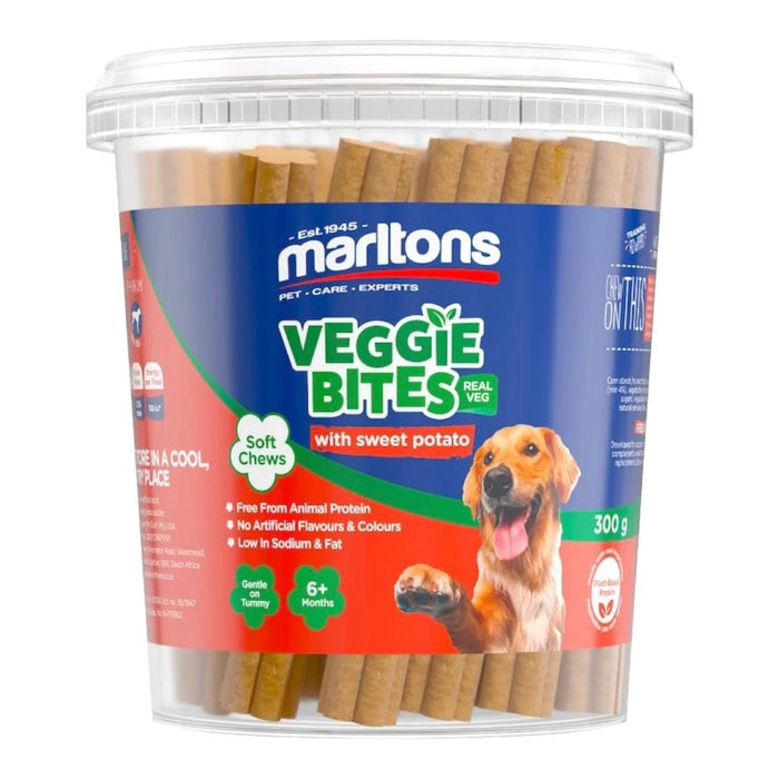 Marltons Veggie Bites Sweet Potato Dog Treat - Buy Online - Jungle Aquatics