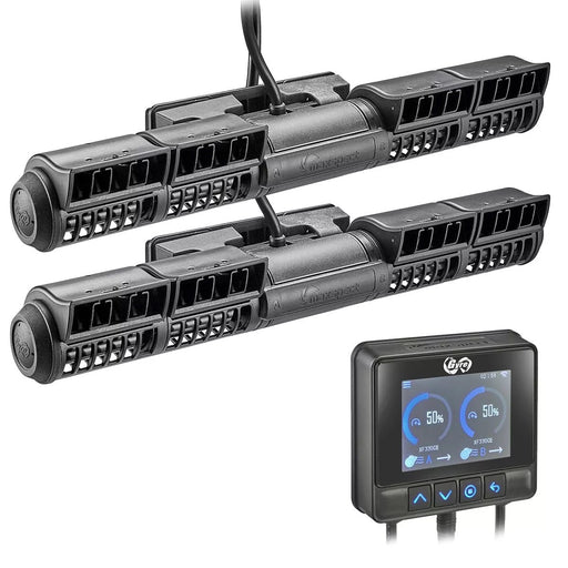 Maxspect Gyre XF350 Cloud Edition double flow pump with control panel, designed for optimal aquarium water flow.