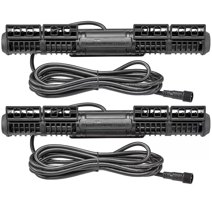 Maxspect Gyre XF350 Cloud Edition double package flow pumps with cables for aquarium water flow control.