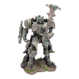Megatron Transformer Ornament showcasing detailed robot design with silver-grey armor and sword.