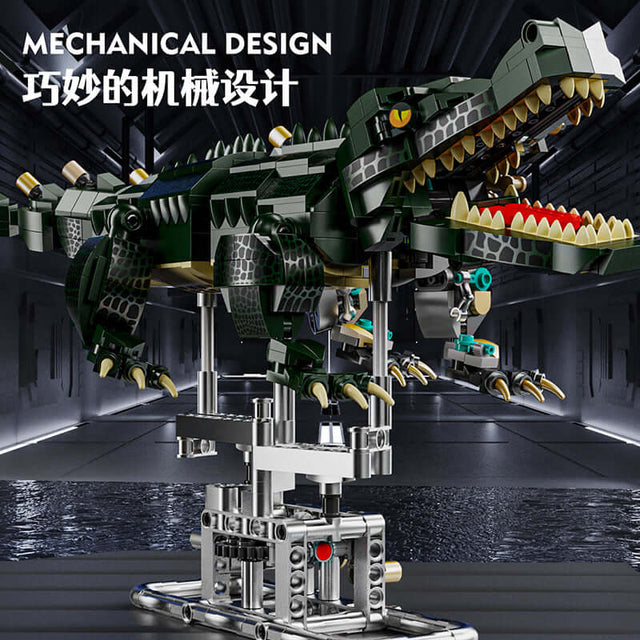 MJI Machinery Crocodile 13056 model featuring mechanical design and intricate detailing in a creative build.