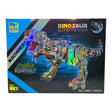 MJI Machinery Dinosaur 13050 building blocks set packaging featuring vibrant graphics and detailed dinosaur design.