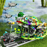 MJI Machinery Frog 13058 building blocks set with unique design and vibrant colors, perfect for creative projects.