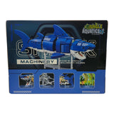 MJI Machinery Shark 13054 building blocks set packaging featuring detailed shark model and instruction booklet