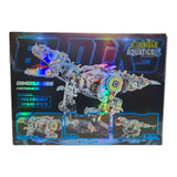 MJI Mechanical Dinosaurs 13087 building blocks set featuring dinosaur models and colorful packaging.