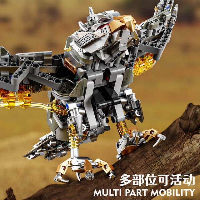 MJI Mechanical Eagle 13084 with multi-part mobility showcasing intricate design and build quality.