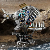 MJI Mechanical Piranha 13092 detailed mechanical fish model showcasing precise build quality and design.