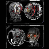 MJI Mechanical Skeleton 13089 detailed view showcasing intricate gears and components in a creative build project.