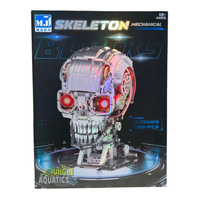 MJI Mechanical Skeleton 13089 building blocks set with detailed packaging and design for creative projects.