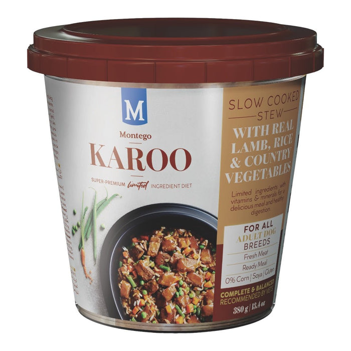 Montego Karoo Adult Dog Wet Food 380g