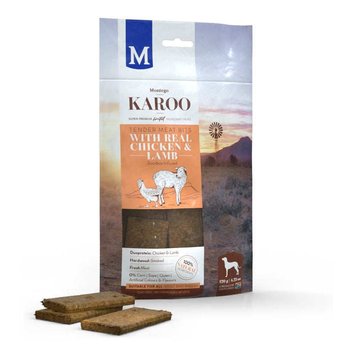 Montego Karoo Meat Bits Treats 120g