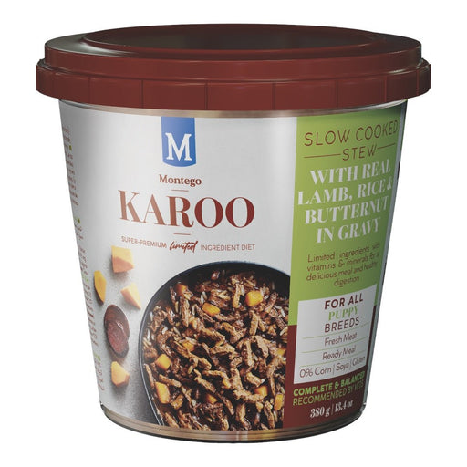 Montego Karoo Puppy Wet Food Lamb 380g