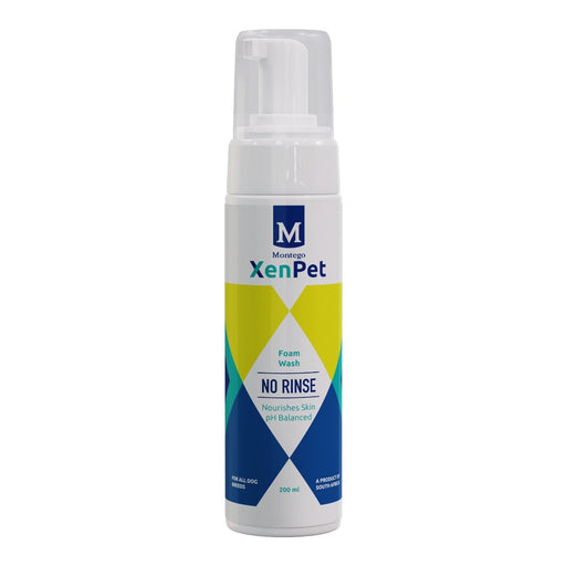 Montego XenPet No Rinse Foam Wash 200ml