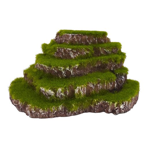 Mountain Level Steps with Moss Ornament