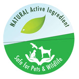Natural active ingredient label safe for pets and wildlife in API Pond Stress Coat product.