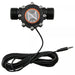 Neptune FS-100 flow sensor with 1" slip PVC connectors and cable for fluid metering applications.