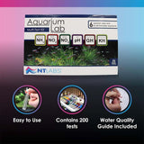 NT Labs Aquarium Lab Multi Test Kit, tests for ammonia, nitrate, pH, GH, KH, includes 200 tests, easy to use for aquariums.