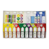 NT Labs Aquarium Lab Multi Test Kit showcasing test tubes and liquid reagents for monitoring water quality.