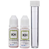 NT Labs Marine Lab KH Alkalinity Test Kit with two bottles and test tube for accurate carbonate hardness measurement.
