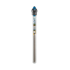 Oase HeatUp aquarium heater with adjustable temperature settings and safety thermal shutoff switch.