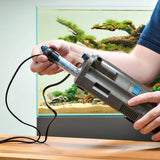 Oase HeatUp aquarium heater installation with adjustable temperature for optimal aquatic environment.