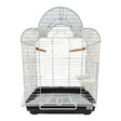 Bird Cage Cockatiel 52 x 41 x 70cm featuring decorative curved roof and wooden perches.