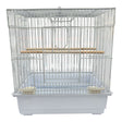Bird Cage Lovebird 37 x 28 x 40cm with removable tray and wooden perches for easy bird care.