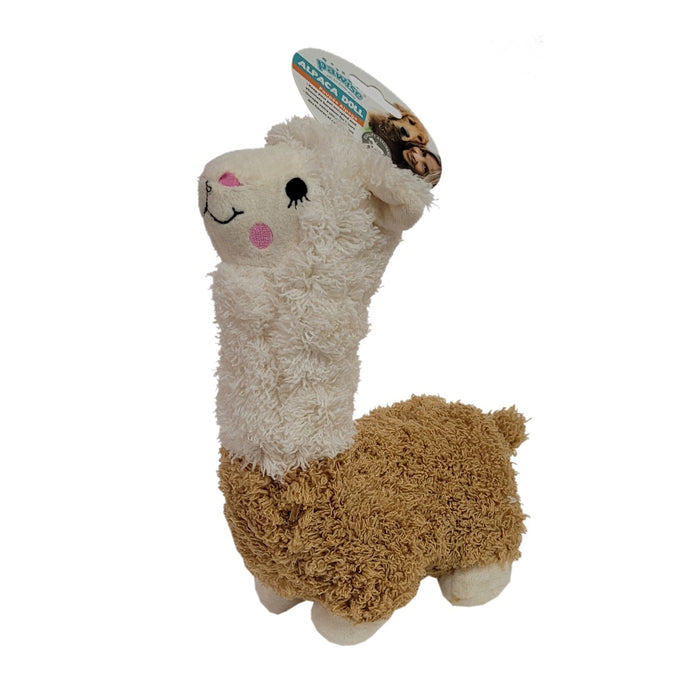Pawise Alpaca Doll Plush Lama Dog Toy - Buy Online - Jungle Aquatics