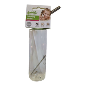 Pawise Drinking Bottle for pets, 250ml capacity for easy hydration, spill-proof design, suitable for indoor and outdoor use.