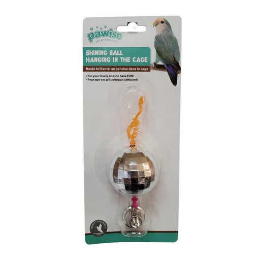 Pawise Shining Hanging Ball Bird Toy - Buy Online - Jungle Aquatics