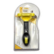 Pet shedding curved grooming tool in packaging designed for effective pet coat care and reduced shedding.