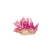 Pink Acropora coral ornament for aquariums, measuring 14.5 x 6.5 x 10cm, adds vibrant color to your aquatic décor.