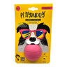 Playbuddy Rubber Ball for small dogs, safe food-grade rubber, designed for fun play and fetch games.